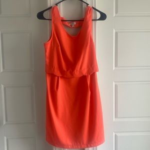 Coral dress